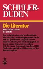 Schulerduden: Die Literatur