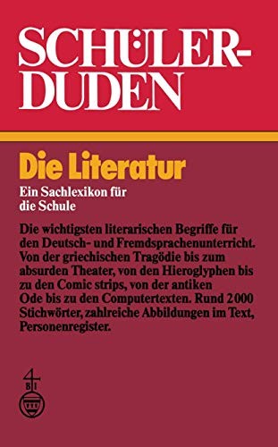 Schulerduden: Die Literatur