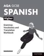 AQA GCSE Spanish: AQA GCSE Spanish Higher Grammar, Vocabulary and Translation Workbooks: Pack of 8