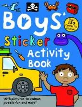 Boys' Sticker Activity: Preschool Sticker Activity