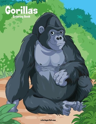 Gorillas Coloring Book 1