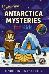 Unboring Antarctica Mysteries for Kids: Funny, Fascinating Guide to the Strangest True Antarctica Mysteries, Hidden Secrets, and Unexplained Discoveries