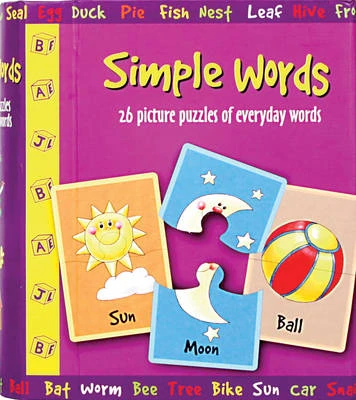 Simple Words: 26 Picture Puzzles of Everyday Words