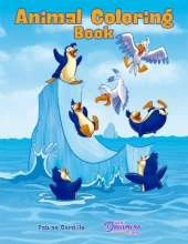 Animal Coloring Book: Kids Coloring Book Ages 4-8, 9-12