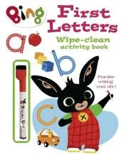 First Letters Wipe-clean activity book