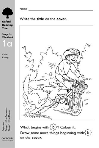 Oxford Reading Tree: Level 1+: Workbooks: Workbook 1A (Pack of 6)