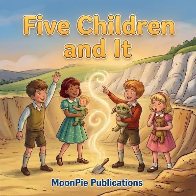 Five Children and It: A Cinematic Illustrated Classic for Ages 3-6 Bedtime Read-Aloud Story of Magic, Wishes, and the Wonder of Adventure