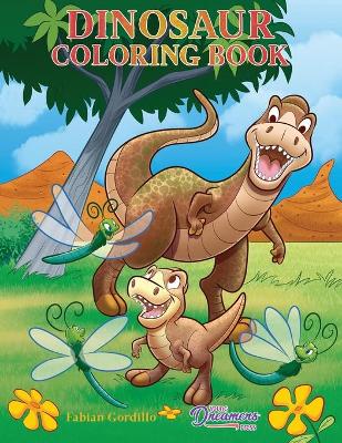 Dinosaur Coloring Book: For Kids Ages 4-8, 9-12