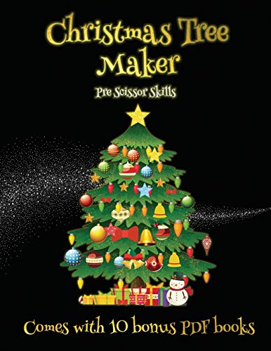 Pre Scissor Skills (Christmas Tree Maker): This book can be used to make fantastic and colorful christmas trees. This book comes with a collection of downloadable PDF books that will help your child make an excellent start to his/her education.