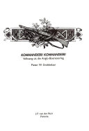 Kommandeer! Kommandeer!: Volksang Uit Die Anglo-Boereoorlog
