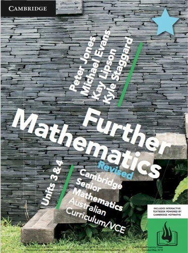 CSM VCE Further Mathematics Units 3 and 4 Revised Edition