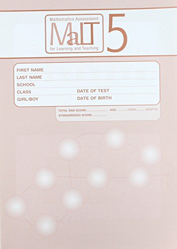 MaLT Test 5 Pk10 (Mathematics Assessment for Learning and Teaching)