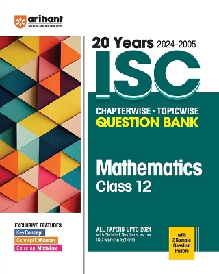 Isc Chapter Wise Mathematics Class 12