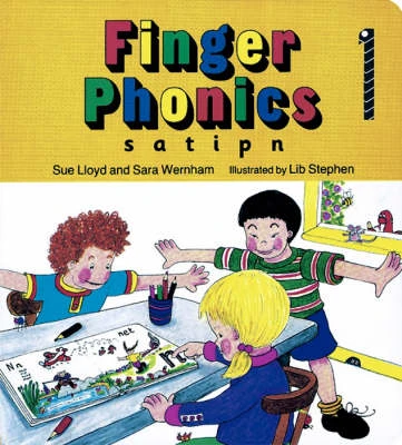 Finger Phonics book 1: in Precursive Letters (British English edition)