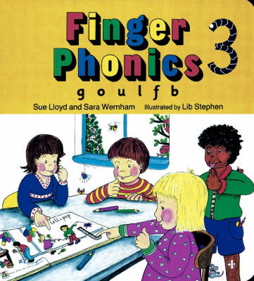Finger Phonics book 3: in Precursive Letters (British English edition)