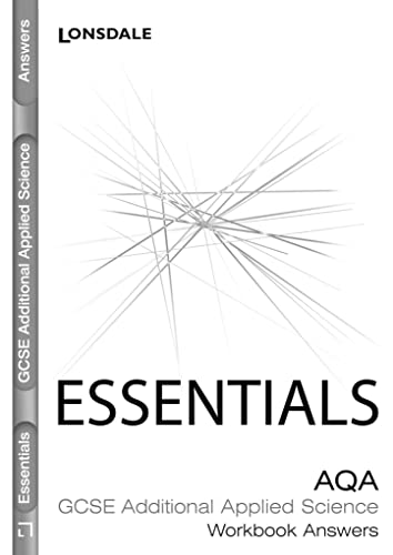 AQA Additional Applied Science: Workbook Answers (2012 Exams Only)