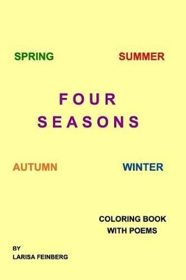 Four Seasons: coloring book with poems