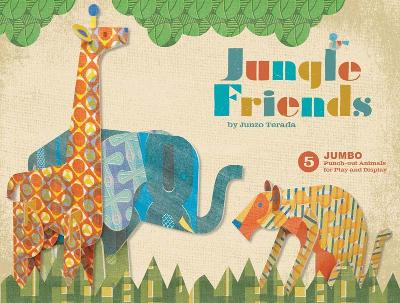 Jungle Friends: 5 Jumbo Punch-Out Animals for Play and Display