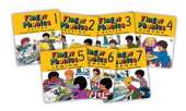 Finger Phonics books 1-7: in Precursive Letters (British English edition)