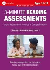 3 Minute Reading Assessments Years 7-8
