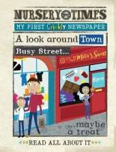 BUSY TOWN: my first crinkly newspaper