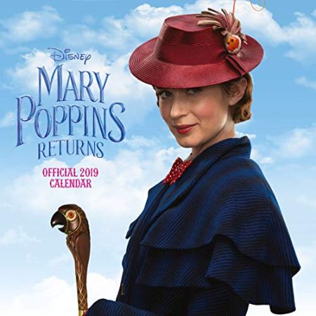 Mary Poppins Returns Official 2019 Calendar - Square Wall Calendar Format