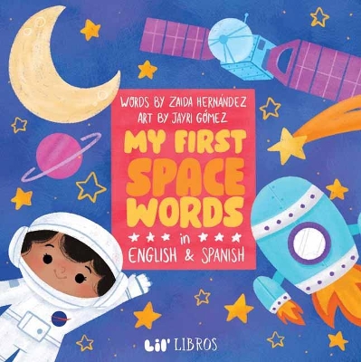 My First Space Words in English and Spanish