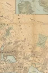 Oakland Vintage Map Field Journal Notebook, 100 pages/50 sheets, 4x6