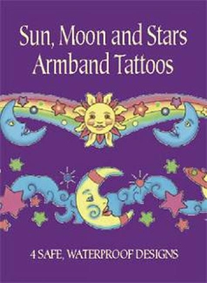 Sun, Moon and Stars Armband Tattoos