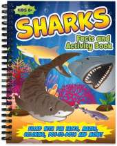 Shark Activity Book for Kids: Filled with Fun Facts, Mazes, Coloring, Dot-to-Dots and More!