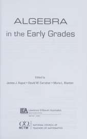 Algebra in the Early Grades
