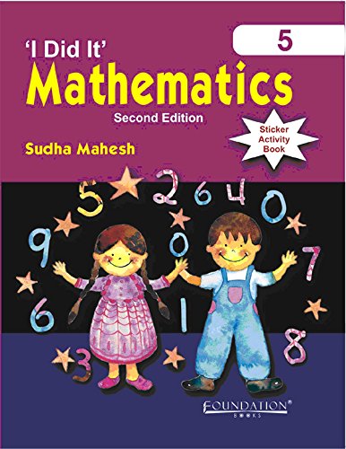 I Did it Mathematics Sticker Activity