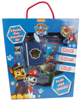Nickelodeon PAW Patrol: 3 Books Plus Detective Kit