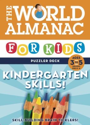 World Almanac for Kids Puzzler Deck: Kindergarten Skills Ages 3-5