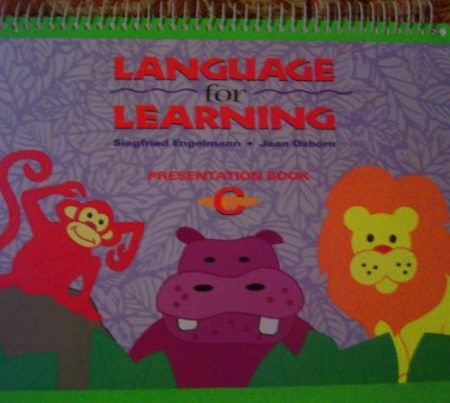 Language for Learning, Behavioral Objectives Booklet