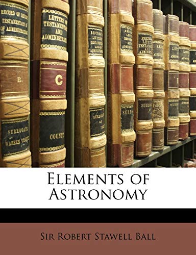 Elements of Astronomy