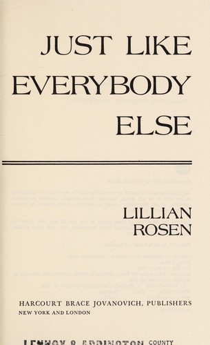 Just Like Everybody Else