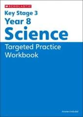 KS3 Year 8 Science Targeted Practice Workbook with answers.