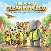 The Jungle Cleaning Crew I children book about caring for community: Caring for Our Town