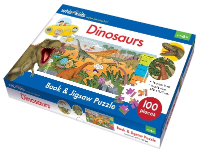 Dinosaurs Book and Jigsaw Puzzle