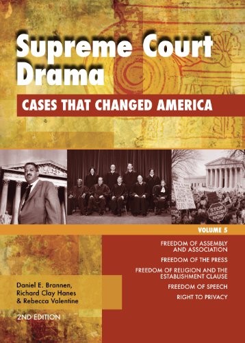 Supreme Court Drama: Cases That Changed America, 5 Volume Set