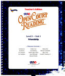 OPEN COURT READING - CALIFORNIA TEACHER EDITION UNIT 1 LEVEL 3