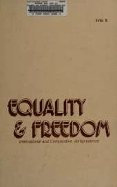 Equality and Freedom : International and Comparative Jurisprudence