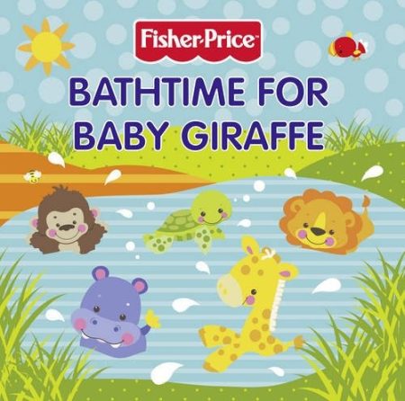Bathtime for Baby Giraffe