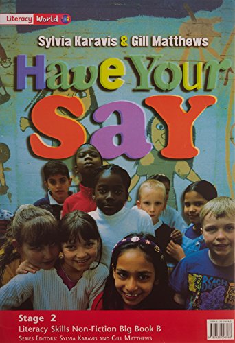 Literacy World Fiction Stage 2 Big Book B