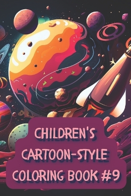 Children's cartoon-style coloring book #9