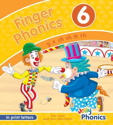 Finger Phonics Book 6: In Print Letters (American English edition)
