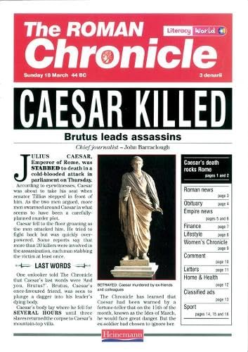 Literacy World Stage 2 Non-Fiction: The Roman Chronicle (6 Pack)