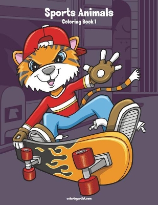 Sports Animals Coloring Book 1