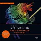 UNICORNS: Scratch and Reveal Colouring: Colourful cards to scratch, reveal and display